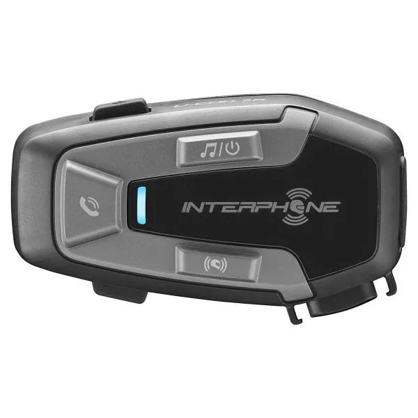 Interfono moto Interphone U-COM6R Bluetooth con audio HD e design multicasco