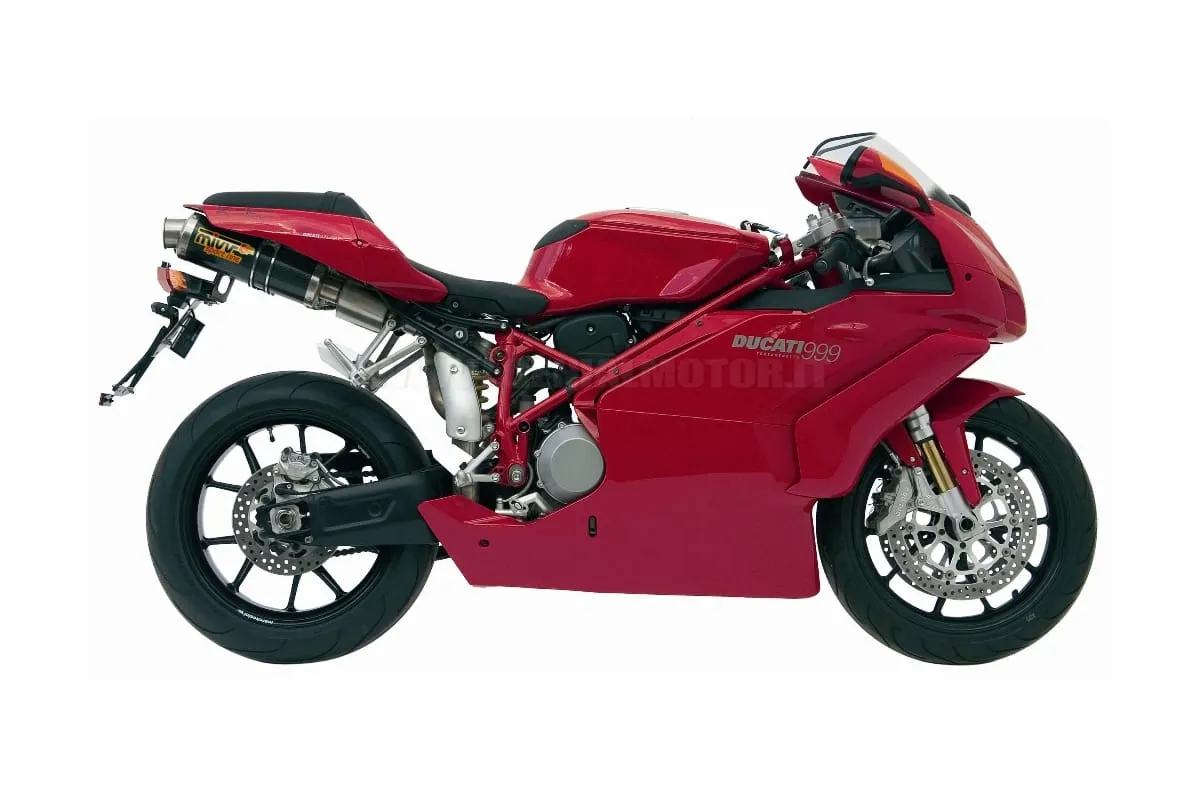 Terminali Scarichi Mivv Gp Carbonio Sotto Sella Per Ducati 999 2003 > 2006-UD.007.L2S-91134