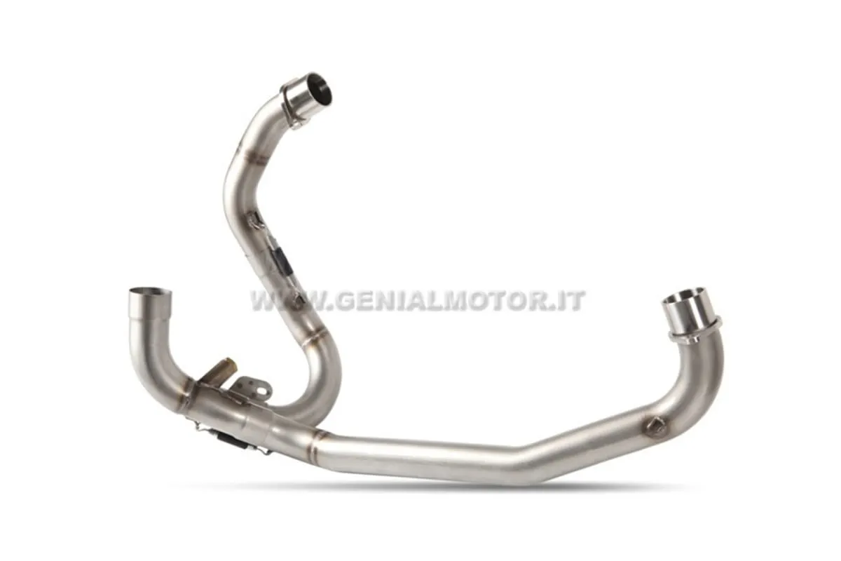 Tubo Elimina Kat Mivv Decat Acciaio Inox Ducati Hypermotard 1100 Evo 2010 > 2012-D.022.C2-91156
