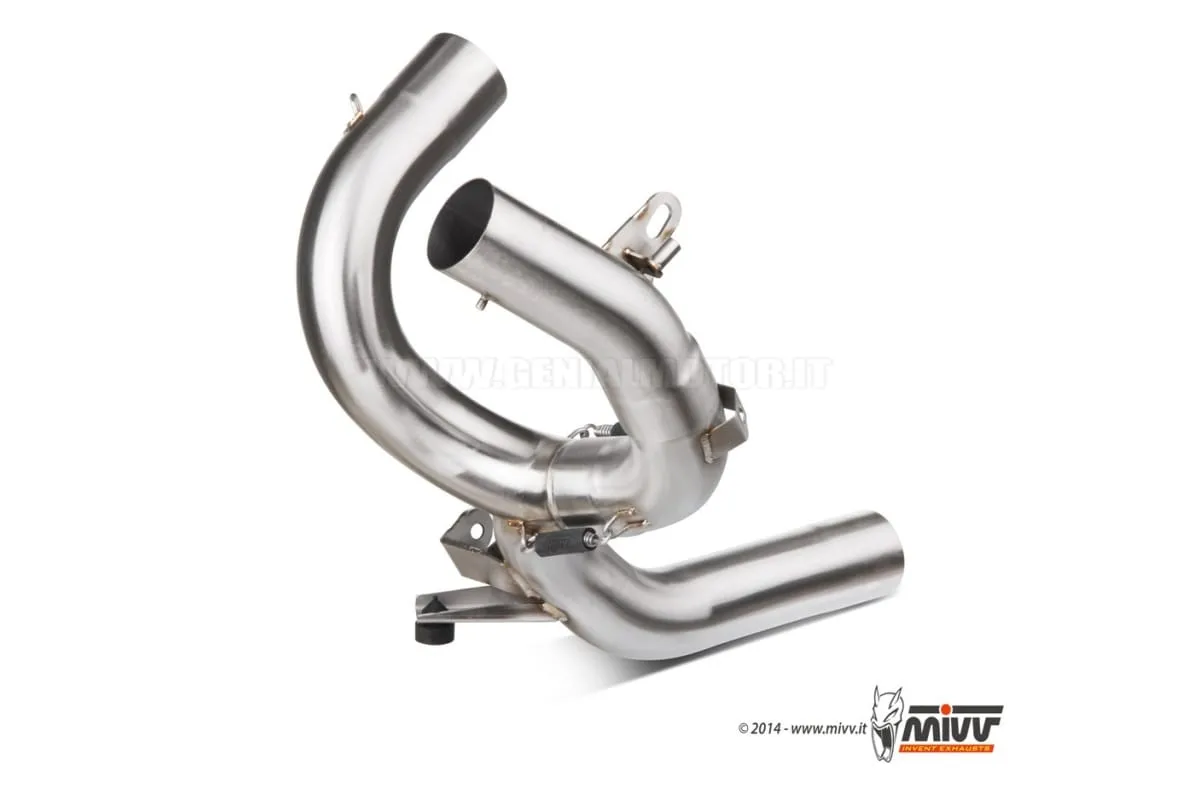 Tubo Elimina Kat Mivv Decat Acciaio Inox Per Ducati Multistrada 1200 2010 > 2014-D.027.C3-91602