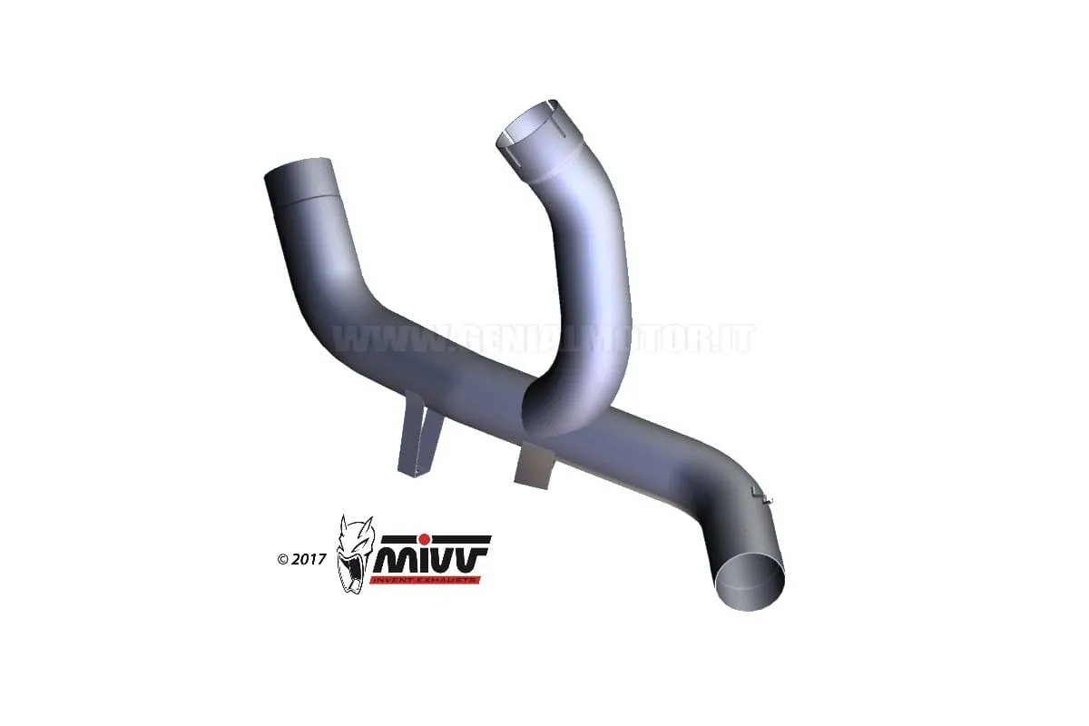 Tubo Elimina Kat Mivv Decat Inox Per Ducati Multistrada 1200 Enduro 2016 > 2018-D.037.C1-91630