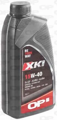 XK1 SAE 10W-40 LT.1 OLIO LUBRIFICANTE SEMISINTETICO MOTORI BENZINA/DIESEL API SL/CF - ACEA A3/B3/ - A3/B6