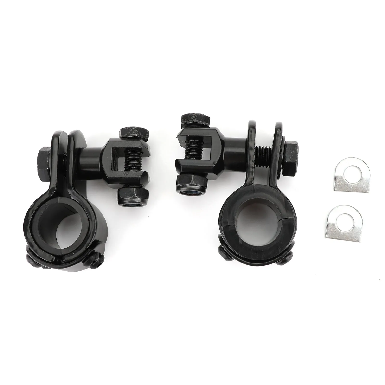 Pinces de montage de repose-pieds de moto 1 ~ 1-1/4 barre de sécurité de moteur d'autoroute pour Dyna