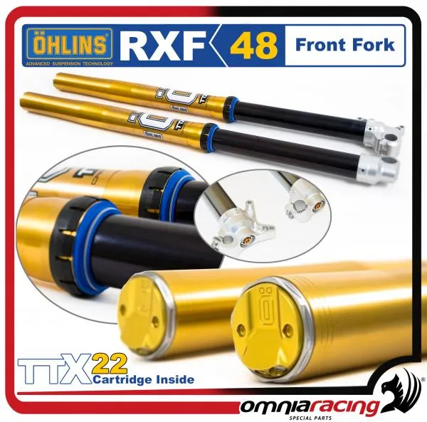 Ohlins 48RXF Kit Forcella Regolabile D 48 con cartucce TTX22 per Gas Gas EC-F 250 / 300 / 450 2014>