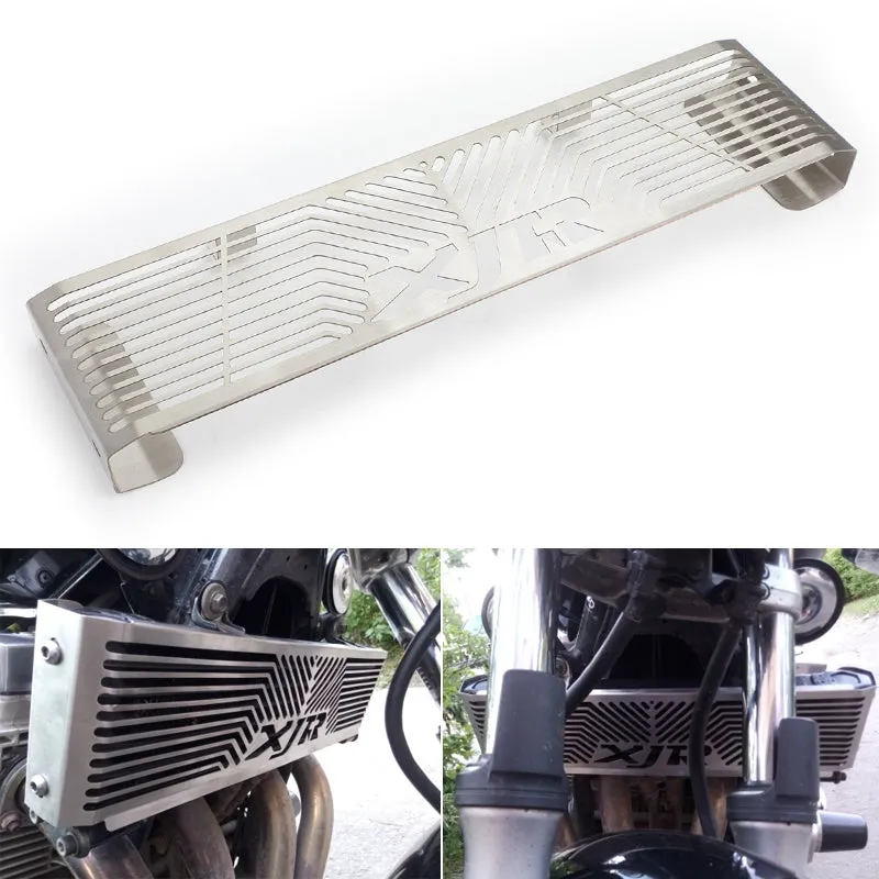 Protecteur de grille de radiateur argenté pour Yamaha XJR 1300 XJR1300 1998-2008 générique
