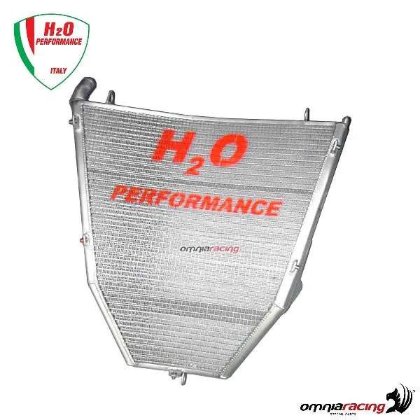 Radiatore acqua maggiorato H2O per Honda CBR1000RR 2004>2005