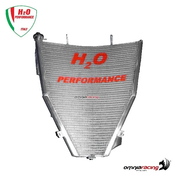 Radiatore acqua maggiorato H2O per Suzuki GSXR600 K4