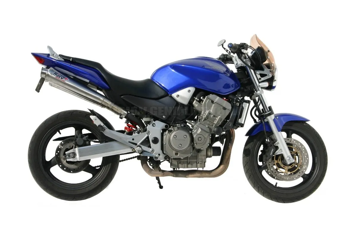 Terminali Scarichi Mivv X-cone Acciaio Inox Per Honda Hornet 900 2002 > 2006-H.015.LC3-92129