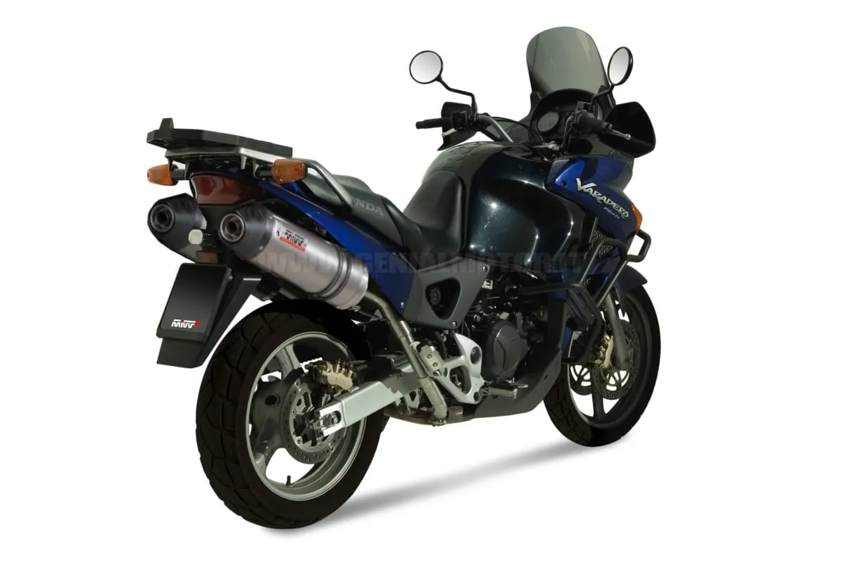 Scarichi Mivv Oval Titanio Coppa Carbonio Honda Xl 1000 Varadero 2003 > 2011-H.036.LNC-92289