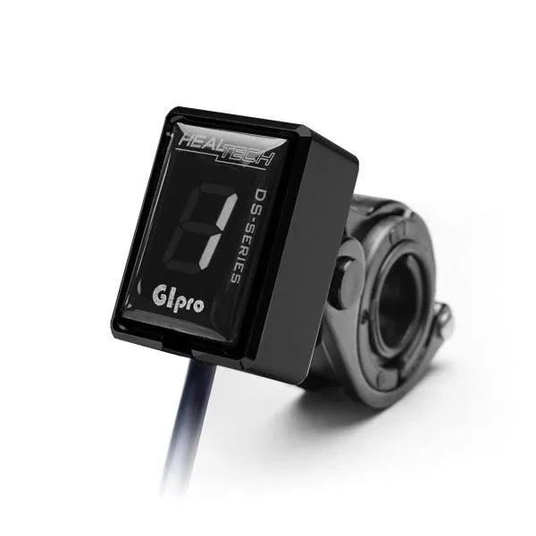 Supporto contamarce a manubrio Healtech GIpro alluminio nero