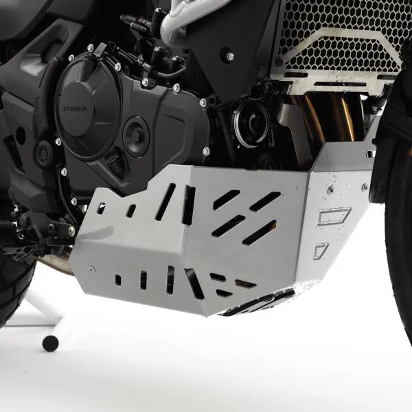 Paracoppa alluminio Isotta Grigio chiaro Honda Transalp XL750 2023-2024