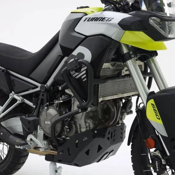 Protezione paramotore Isotta Nero Testurizzato Aprilia Tuareg 660 2022-2024