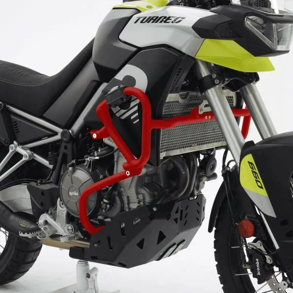 Protezione paramotore Isotta Rosso Aprilia Tuareg 660 2022-2024