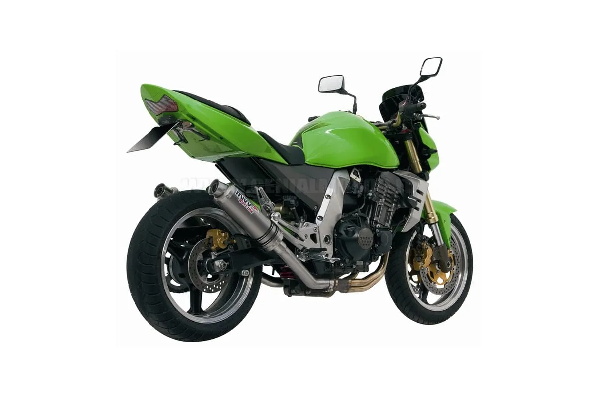Terminali Scarichi Omologati Mivv Gp Titanio Per Kawasaki Z 1000 2003 > 2006-K.010.L6S-92440