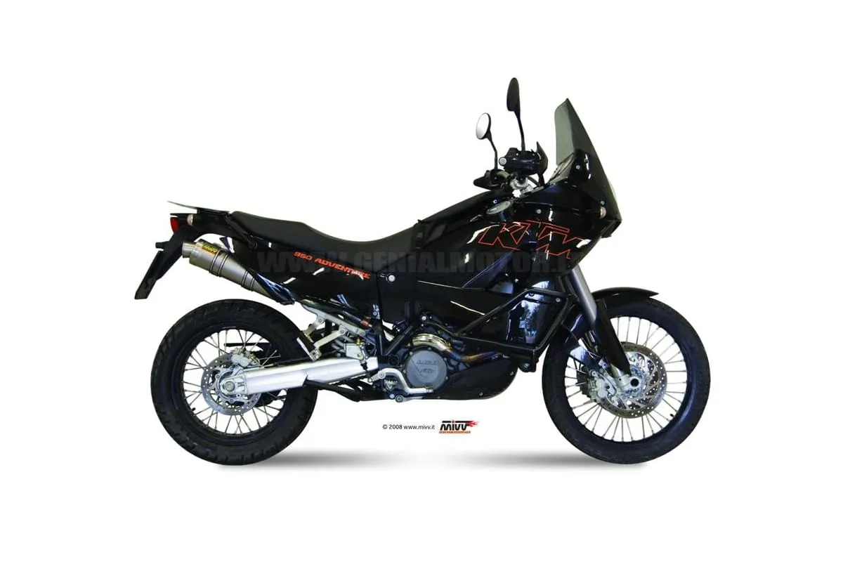 Terminali Scarichi Mivv Gp X1 Titanio Per Ktm Lc8 990 Adventure 2006 > 2014-KT.004.L6-93115