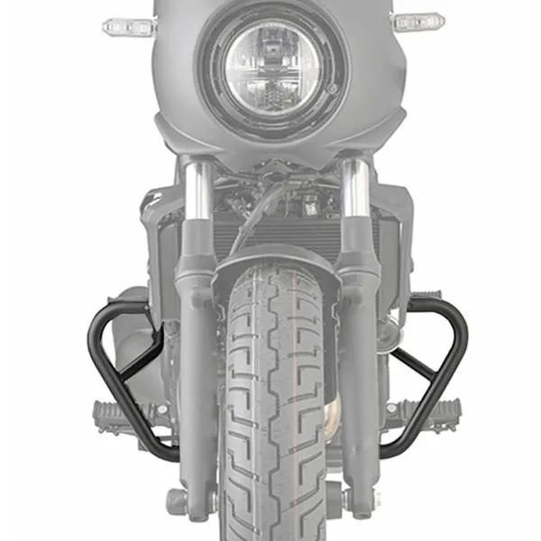 Paramotore tubolare Kappa nero Kawasaki Eliminator 500 2024