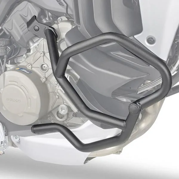 Paramotore tubolare Kappa nero Ducati Multistrada V4/V4S 2021-2022