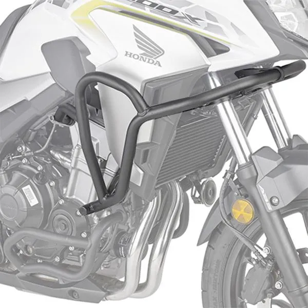 Paramotore tubolare Kappa nero alto Honda CB500X 2019-2023