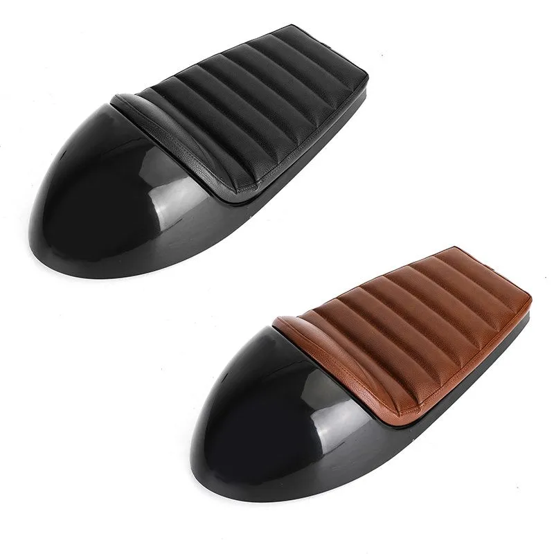 Universal Cafe Racer Selle Retro Vintage Coussin Scrambler Selle Banc Générique