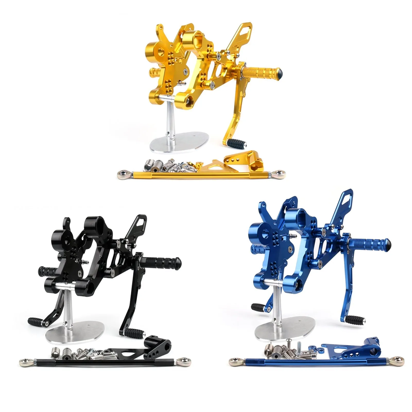 Pédale de repose-pieds arrière en aluminium pour Yamaha MT-09 FZ-09 2014-2016 générique