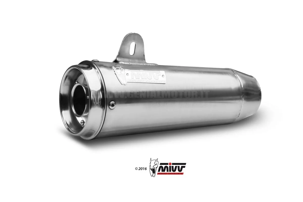 Scarichi Mivv Ghibli Acciaio Inox Per Moto Guzzi V7 Classic Special 2008 > 2016-M.010.LGX-93327