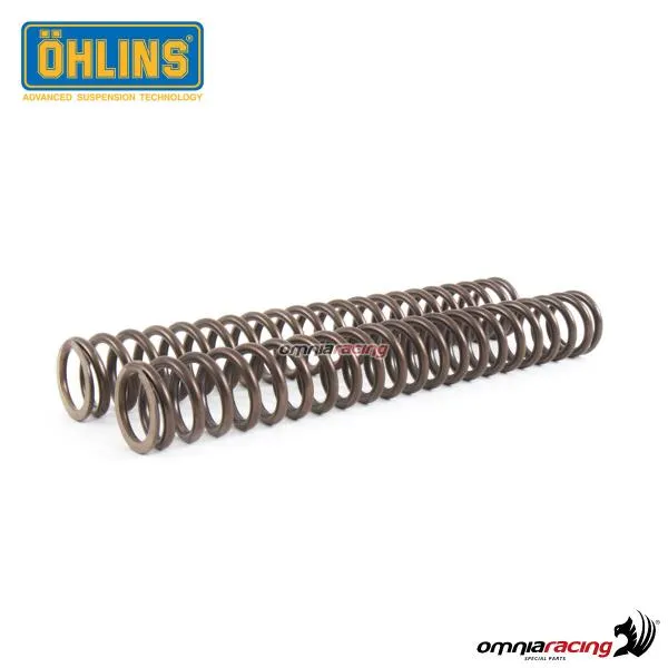 Coppia molle Ohlins anteriori per set cartucce carico 90N/mm