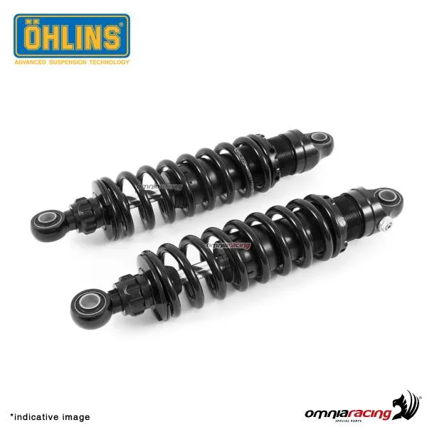 Coppia ammortizzatori Ohlins STX36 Blackline 310mm Harley Davidson FL Touring 1990-2022