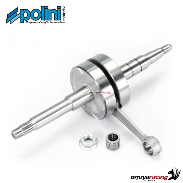 Albero motore Polini spinotto D.12 per Yamaha Jog 50 1997> 2T raffreddato ad acqua