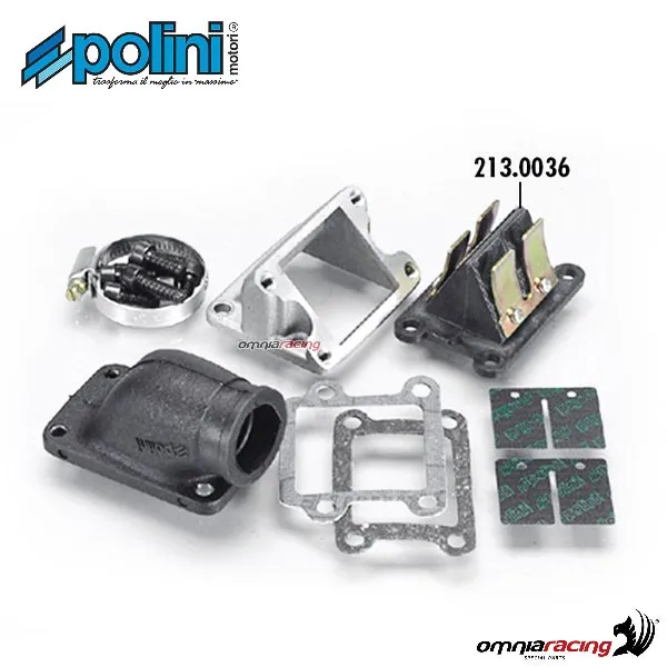 Polini collettore lamellare big valve D.21/25 per MBK Booster 50 Next Generation