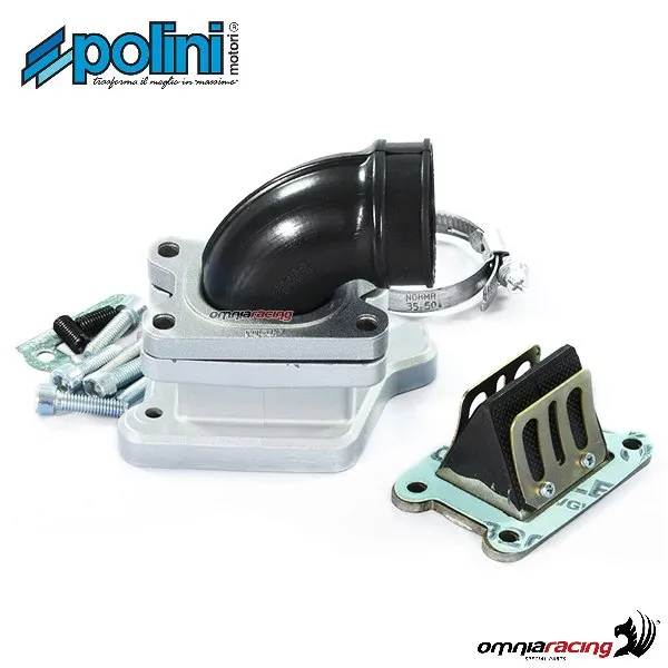 Collettore di aspirazione Polini monolamellare D.28/30 per LML Star Deluxe 125 Corsa 60