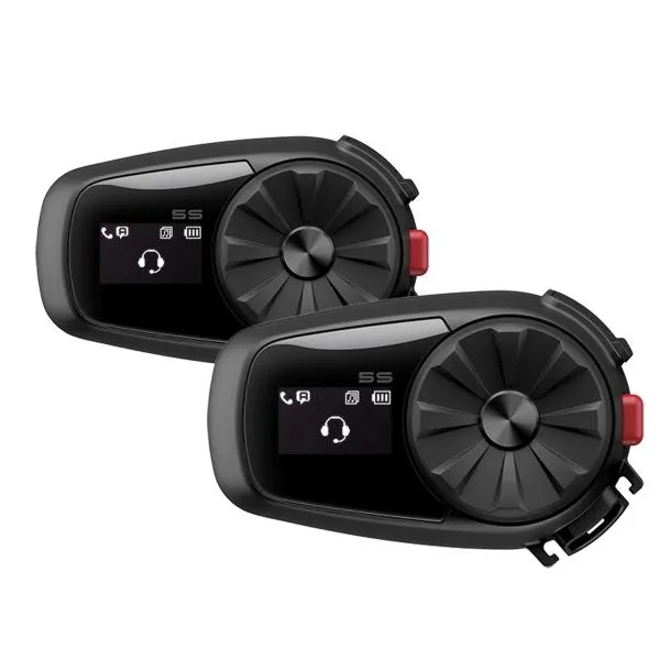 Doppio Interfono SENA 5S DUAL comunicazione casco moto Bluetooth