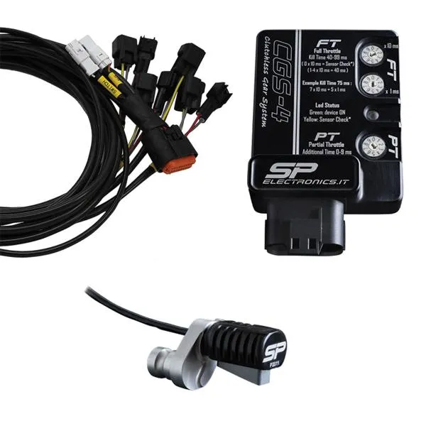 Cambio elettronico SP Electronics CGS4 sensore nottolino Aprilia Dorsoduro 1200 2010-2016