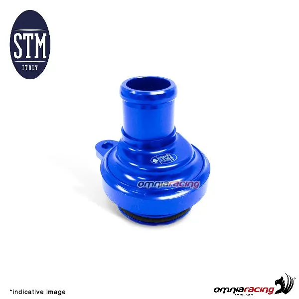 Sfiato olio STM colore blu