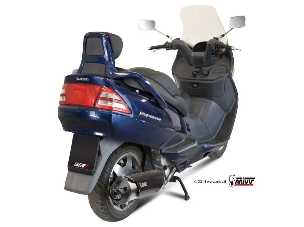Scarico Completo Omologato Mivv Urban Inox Per Suzuki Burgman 250 1998 > 2002-C.SU.0011.K-93442