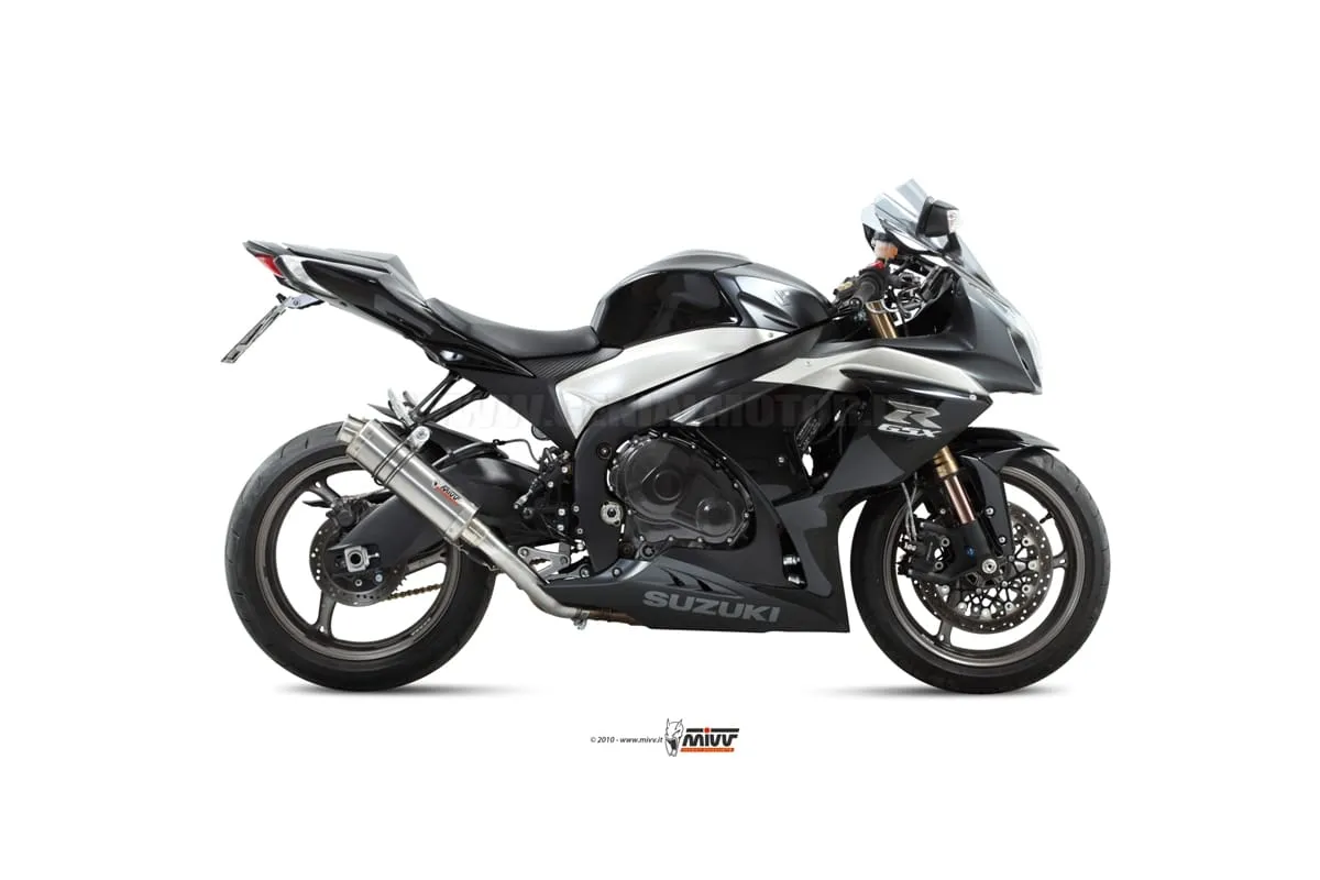 Terminali Scarichi Omologati Mivv Gp Titanio Per Suzuki Gsx-r 1000 2009 > 2011-S.034.L6S-93721
