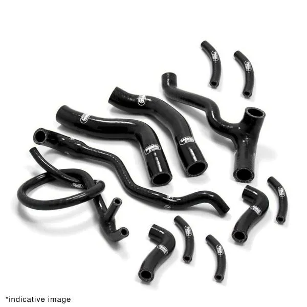 Kit tubi completo Samco neri Yamaha YZF R1 2007-2008