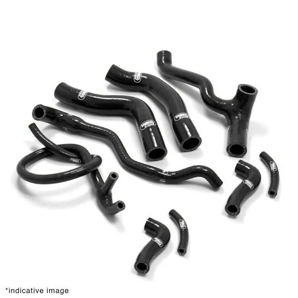 Kit tubi radiatore Samco neri Ducati Monster S4 RS 2006-2009