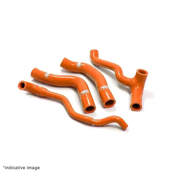 Kit tubi radiatore Samco arancione KTM Duke 250 2017-2024