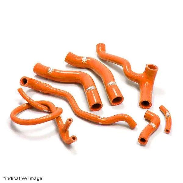 Kit tubi radiatore Samco arancione KTM 990 Adventure S 2005-2013