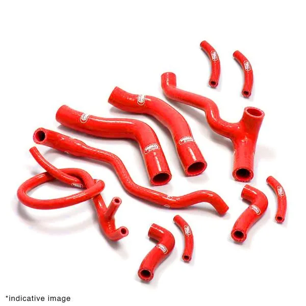 Kit tubi radiatore Samco rossi Mv Agusta Brutale 910 2001-2009