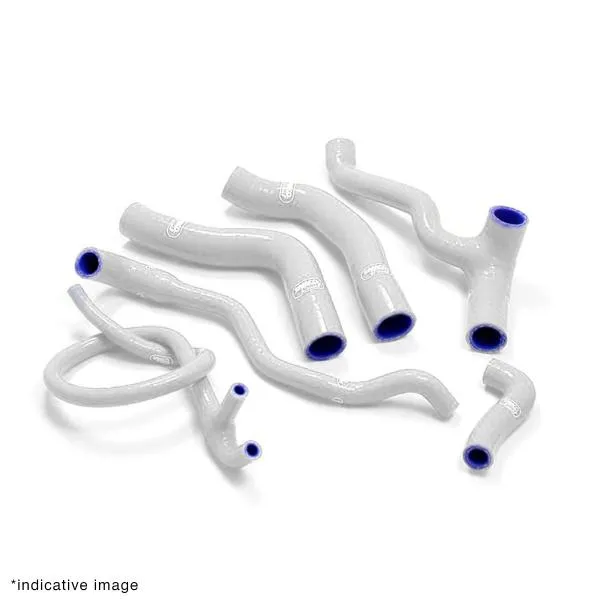 Kit tubi radiatore bypass termico Samco bianchi Aprilia RSV1000R 2004-2009