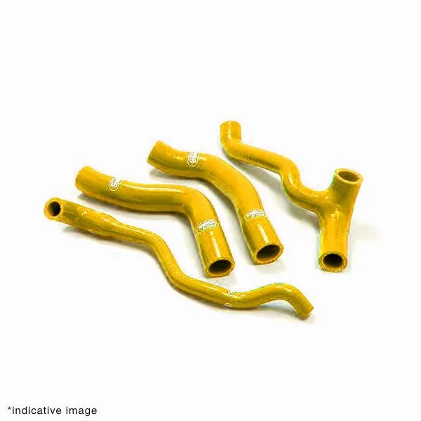 Kit tubi radiatore bypass termico Samco gialli Beta 125RR 2T 2020-2025