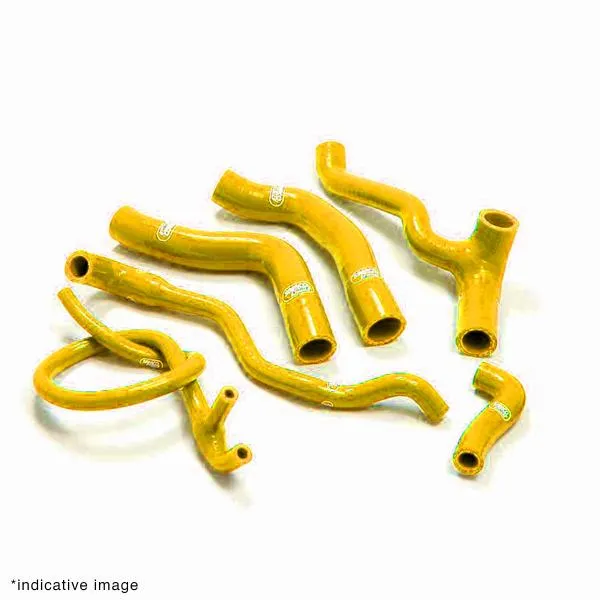 Kit tubi radiatore bypass termico Samco gialli Aprilia RSV1000R 2004-2009