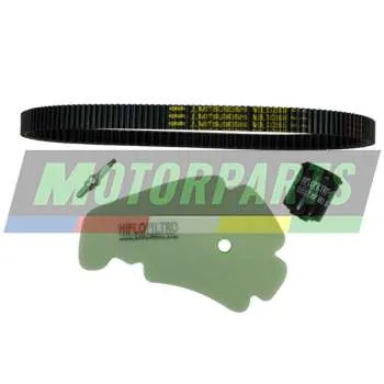 Kit Tagliando Motorparts filtro aria/olio/candela/cinghia Aprilia Scarabeo Light 300 2009-2010