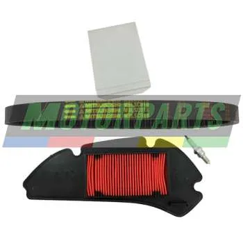 Kit Tagliando Motorparts filtro aria/olio/candela/cinghia Honda SH125 2001-2004