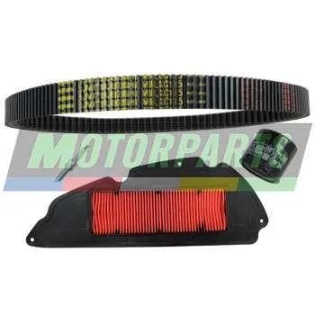 Kit Tagliando Motorparts filtro aria/olio/candela/cinghia Honda SH300i Scoopy 2007-2010