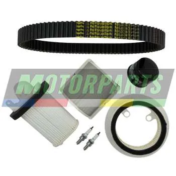Kit Tagliando Motorparts filtro aria/olio/candela/cinghia Yamaha Tmax 500 2008-2011