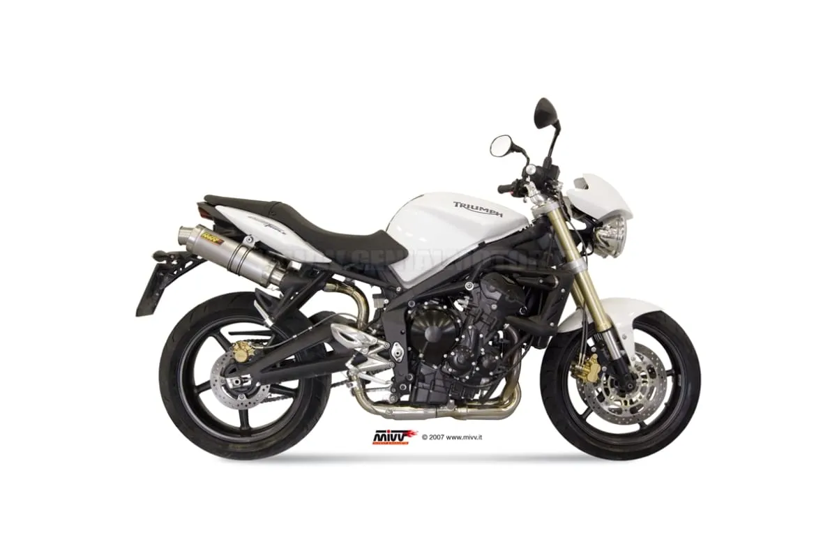 Terminali Scarichi Omologati Mivv Gp Titanio Triumph Street Triple 2007 > 2012-AT.009.L6S-94324