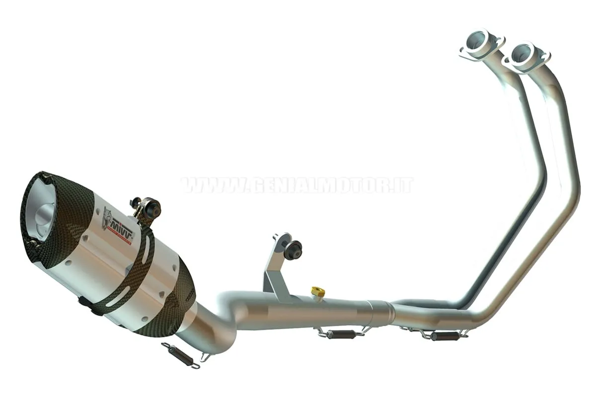Scarico Completo Mivv Suono Acciaio Inox Per Yamaha Mt-03 2016 > 2018-X.YA.0009.S7-94473