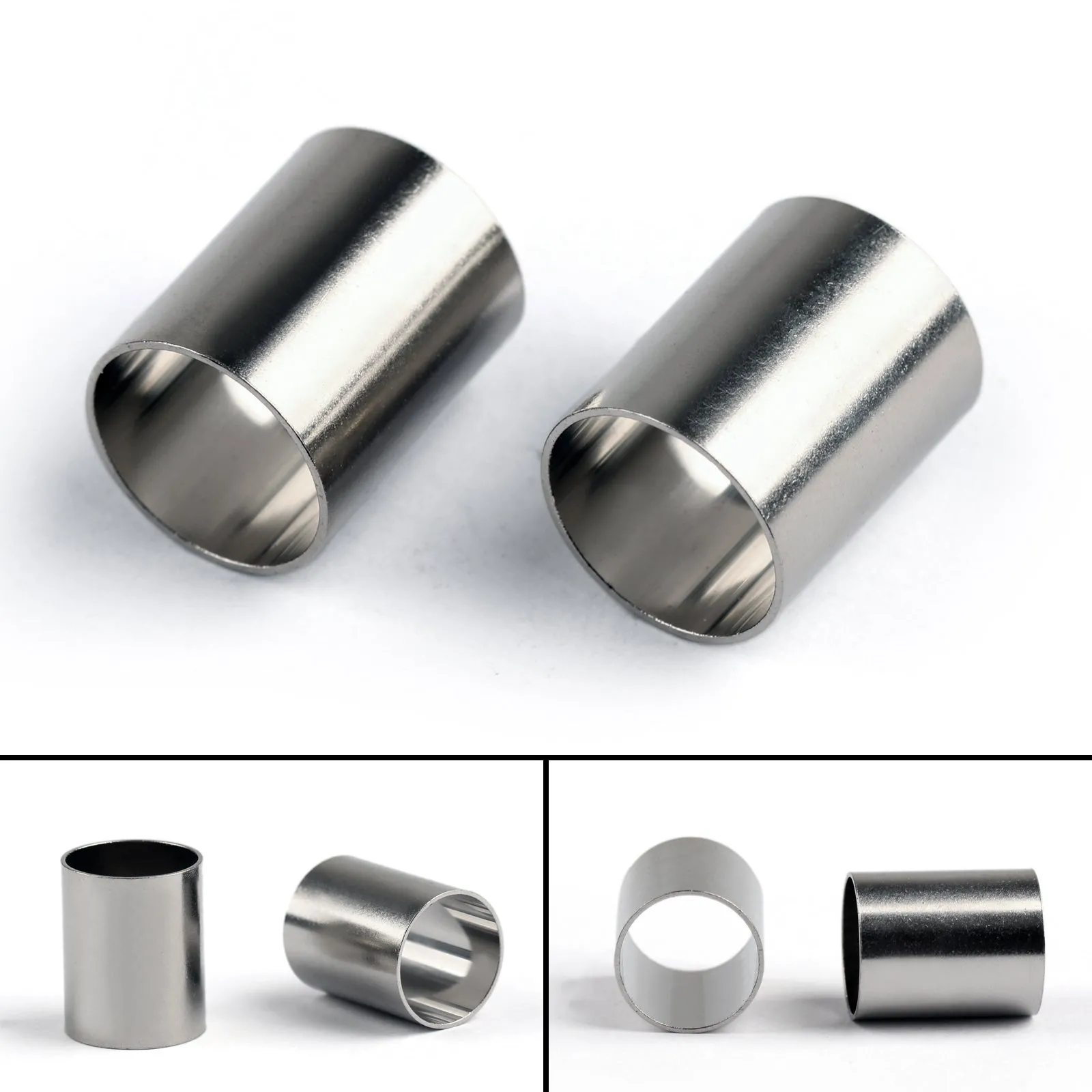 10 pièces tuyau de Tube de virole de manchon de sertissage pour connecteur de câble RG8 LMR400 RG213 RG214